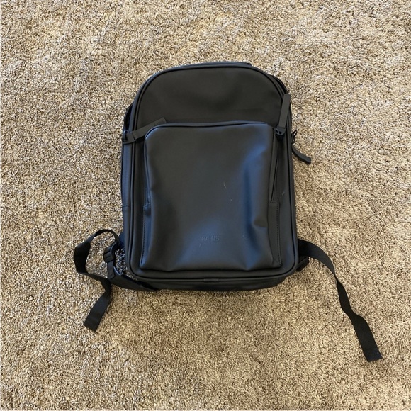 Rains Classic Black Backpack